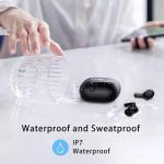 Wireless Earbuds, Bluetooth 5.4 Headphones in Ear with 4 ENC Noise Cancelling Mic, New Wireless Earphones HiFi Stereo Deep Bass 40H Playtime, In-Ear Bluetooth Earbuds LED Display IP7 Waterproof, USB-C