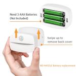ZISUYU Motion Sensor Light Indoor Led Night Light Stick on Nightlight Battery Operated Lights for Hallway Stair Bathroom Closet Bedroom (Patent Applied)