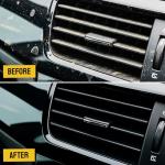 Detail Dudes Soft Boar Hair Car Detailing Brush Set - 3-Pack, Brown - Car Detailing Kit for Versatile Uses - Soft Bristles Cleaning Brush - Water-Resistant Handles