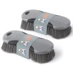MR.SIGA Multi-Purpose Heavy Duty Scrub Brush - Pack of 2