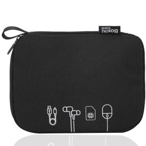 Digital Accessory Pouch – Portable Travel Organizer Bag for Cables, Chargers, Earphones, Power Banks & Tech Gadgets – Water Repellent Zipper Storage Case for Men & Women