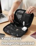 Digital Accessory Pouch – Portable Travel Organizer Bag for Cables, Chargers, Earphones, Power Banks & Tech Gadgets – Water Repellent Zipper Storage Case for Men & Women