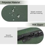 SIMTOP Electronics Organizer Travel Cable Pouch, Small Tech Bag for Cords, Chargers, Power Bank, Earbuds – Portable Cable Pouch for Office, Business Trip, Commute – Water & Scratch-Resistant