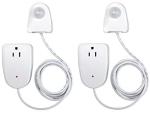 Westek Plug In Motion Sensor Outlet Light Control, 2 Pack - Indoor Motion Sensor Device Activates Lights When Motion is Detected - Ideal for Dark Hallways - 25ft Range, 6 Foot Cord (MLC12BC-4)