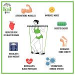 Portable Exercise Equipment for Home Workouts with Best Workout Accessories for Exercise & Fitness Home Gyms- Board,Bar,Resistance Bands Full Body Workout Machine & more at Home Gym Equipment Machines