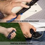 FLISSA Multitool, 16-in-1 Multitools with Sheath, Stainless Steel EDC Multitool, Pocket Knife, Bottle Opener, Screwdriver, Pocket Multi-Tool for Camping, Handwork, Hunting, Hiking, Fishing