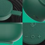 Skullcandy Ounce Wireless Bluetooth Speaker - IPX7 Waterproof Mini Portable Speaker with 16 Hour Battery, Downward Firing Passive Radiator, and Ballistic Nylon Carry Strap (Green) (2SKSK1844E0L2)