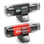 SINSEN Car Window Breaker Seat Belt Cutter Tool, Emergency Safety Hammer Tool to Break Glass, Portable Escape Kit, 2 Pack(Black+Red)