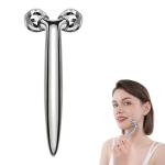 InfiniteRelax Metal Facial Roller Massager, 3D Cooling Face Massage Tool for Reduce Puffiness, Remove Eye Wrinkles, Face Lifting, Increase Firmness, Anti-Aging, Skin Tightening