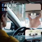 SINSEN Car Window Breaker Seat Belt Cutter Tool, Emergency Safety Hammer Tool to Break Glass, Portable Escape Kit, 2 Pack(Black+Red)