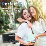 SINSEN Car Window Breaker Seat Belt Cutter Tool, Emergency Safety Hammer Tool to Break Glass, Portable Escape Kit, 2 Pack(Black+Red)