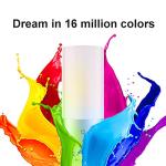 Mi Bedside Lamp, Touch & Wi-Fi Control Table Lamp, Dimmable RGB Color Changing (US Version with Warranty)