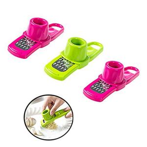 Ximimark 3 Pcs Mini Ginger Garlic Grinding Planer Slicer Multi Functional Cutter Tool