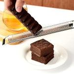 ALLTOP Lemon Zester, Hand-held Stainless Steel Food Grater,Pro Kitchen Tool for Cheese Parmesan Vegetable Ginger Garlic Nutmeg Citrus Lime Orange Chocolate Fruit - Fine Shredder