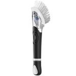 Soap Dispensing Dish Brush, Dish Scrub Brush with Soap Dispenser, Dish Soap Brush for Dishes, Pans, Sink, Pots