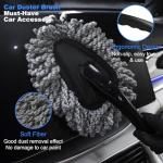 10PCS Car Detailing Cleaning Kit Interior Cleaner, Car Detailing Brushes, Car Duster, Car Cleaning Gel, Microfiber Cleaning Cloth, Car Accessories Essentials Supplies Tools for Auto,Truck, Interior