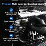 10PCS Car Detailing Cleaning Kit Interior Cleaner, Car Detailing Brushes, Car Duster, Car Cleaning Gel, Microfiber Cleaning Cloth, Car Accessories Essentials Supplies Tools for Auto,Truck, Interior