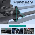 DOLYOFG Car Phone Holder Mount, [Military-Grade Suction & Super Sturdy Base] 3 in 1 Universal Phone Mount for Car Dashboard Windshield Air Vent Dash Pad Car Mount for iPhone Android Smartphone