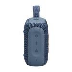 JBL Go 4 - Ultra-Portable, Waterproof and Dustproof Bluetooth Speaker, Big JBL Pro Sound with Punchy bass, 7-Hour Built-in Battery, Made in Part with Recycled Materials (Blue)