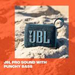 JBL Go 4 - Ultra-Portable, Waterproof and Dustproof Bluetooth Speaker, Big JBL Pro Sound with Punchy bass, 7-Hour Built-in Battery, Made in Part with Recycled Materials (Blue)