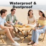 Bobtot Portable Bluetooth Speakers with Strap Easy to Carry, Wireless Waterproof Mini Speaker with Loud Stereo Sound, 20 Hours Playtime, Rechargeable Battery, Built-in Microphone, Dark Gray