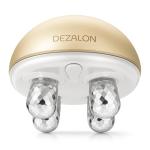 DEZALON Microcurrent Facial Device, Face Massager Tool, Eye and Neck Massager, Face Roller, Beauty Tools for Relaxing Facial Massage and Skin Care Routine, Gold Color