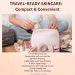 DEZALON Microcurrent Facial Device, Face Massager Tool, Eye and Neck Massager, Face Roller, Beauty Tools for Relaxing Facial Massage and Skin Care Routine, Gold Color