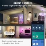 Sengled Smart Plug, S1 Auto Pairing with Alexa Devices, Energy Monitoring, Smart Outlet Remote Control, 15A Smart Socket, 1800W, Timer & Schedule, Bluetooth Mesh Smart Home, No Hub Required, 2-Pack