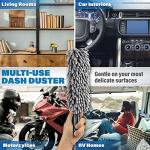 Professional Car Duster Interior – Car Accessories for Women Stocking Stuffers for Men (Lint & Scratch Free)