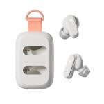 Skullcandy Dime 3 Wireless Earbuds, Bluetooth Headphones, Noise Isolating Fit, Up to 20 Hours Battery, Microphone for iPhone Android, Easy Carry with Integrated Lanyard - Bone