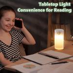 Enhon 6 Pack Emergency Power Failure Night Lights, Motion Sensor Night Light, Automatic Dusk to Dawn, Emergency Lights for Home, Bedrooms, Hallways, Black Outs, Rechargeable