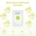 ASFSKY Car Cleaning Gel Putty - Reusable Keyboard Cleaner Slime for Car, Keyboard, Dust - 5 Pack (Yellow)