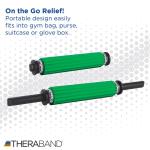 THERABAND Roller Massager +, Muscle Roller Stick for Self-Myofascial Release, Deep Tissue Massage Rolling Pin, Trigger Point Release, Muscle Soreness, Best Gifts for Runners, Athletes, Crossfit