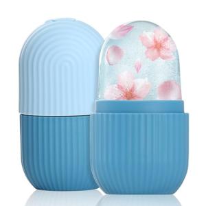 IMEASY Facial Ice Roller & Gua Sha Massager - Ice Cube Mold, Eye & Face Beauty Tool