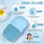IMEASY Facial Ice Roller & Gua Sha Massager - Ice Cube Mold, Eye & Face Beauty Tool
