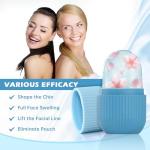IMEASY Facial Ice Roller & Gua Sha Massager - Ice Cube Mold, Eye & Face Beauty Tool