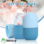 IMEASY Facial Ice Roller & Gua Sha Massager - Ice Cube Mold, Eye & Face Beauty Tool