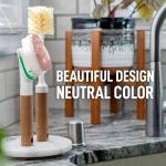 Scotch-Brite Greener Clean Bottle & Straw Brush Set with 2 Replaceable Bottle Brush Heads