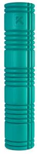TriggerPoint Grid Patented Multi-Density Foam Massage Roller for Exercise, Deep Tissue and Muscle Recovery - Relieves Muscle Pain & Tightness, Improves Mobility & Circulation (26"), Teal