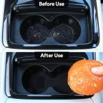 PULIDIKI Car Cleaning Gel for Car Cleaning Putty Car Putty Auto Detailing Tools Car Slime Cleaner Dust Cleaning Gel for Car Interior Cleaner Car Accessories Keyboard Cleaner Orange (2Pack)