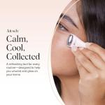 Kitsch Mini Facial Roller & Ice Face Roller Skin Care Tool Set for Women - Face Massager for Puffy Eyes, Cold Therapy, Lymphatic Drainage Massager, Self Care Gifts for Women & Men - Blush