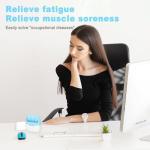 JASAQE Ice Roller for Face and Eyes - Facial Skin Care Tools with 2 in 1 Face Roller and Travel Case, Self Care Gift for Men Women (Blue)