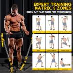 HOXWC Pilates Equipment, Portable Pilates Bar Kit with Resistance Bands, Professional Adjustable Heavy Duty Squat Workout Equipment for Men, Home Gym Muscle Strength Training, Full Body Exercise