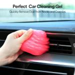 PULIDIKI Car Cleaning Gel for Car Cleaning Putty Car Putty Auto Detailing Tools Car Slime Cleaner Dust Cleaning Gel for Car Cleaning Supplies Car Essentials Car Gifts Car Accessories for Women Pink
