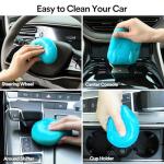 PULIDIKI Car Cleaning Gel Car Cleaning Putty Car Putty Auto Detailing Tools Car Slime Cleaner Dust Cleaning Gel for Car Interior Cleaner Car Cleaning Supplies Cleaning Kit Car Accessories Blue 2Pack