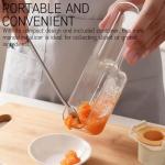 2 Pieces Mini Mandoline Slicer 3 in 1 - Ginger Garlic Grater, Vegetable Chopper with Container, Easy Grip Handheld Kitchen Tool, Safety Guard, for Camping Cooking and Picnic