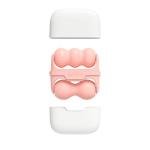 Deashun 2 in 1 Ice Roller for Face Eye, Face Massager Roller for Eye Puffiness, Reduces Wrinkles, Relief Migraine and Minor Injury, Cold Facial Skin Care Tools Ice Roller (Pink)