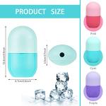 Ice Roller for Face and Eye, Ice face roller,Gua Sha Facial Tools, Facial ice roller, Skin Care Tools,Ice mold for face… (blue-face)