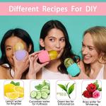 Ice Roller for Face and Eye, Ice face roller,Gua Sha Facial Tools, Facial ice roller, Skin Care Tools,Ice mold for face… (blue-face)