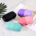 Ice Roller for Face and Eye, Upgraded Ice Face Roller Facial Beauty Ice Roller Skin Care Tools, Ice Facial Roller Gua Sha Face Massage, Silicone Ice Mould for Face Beauty Remove Fine Lines (Pink)